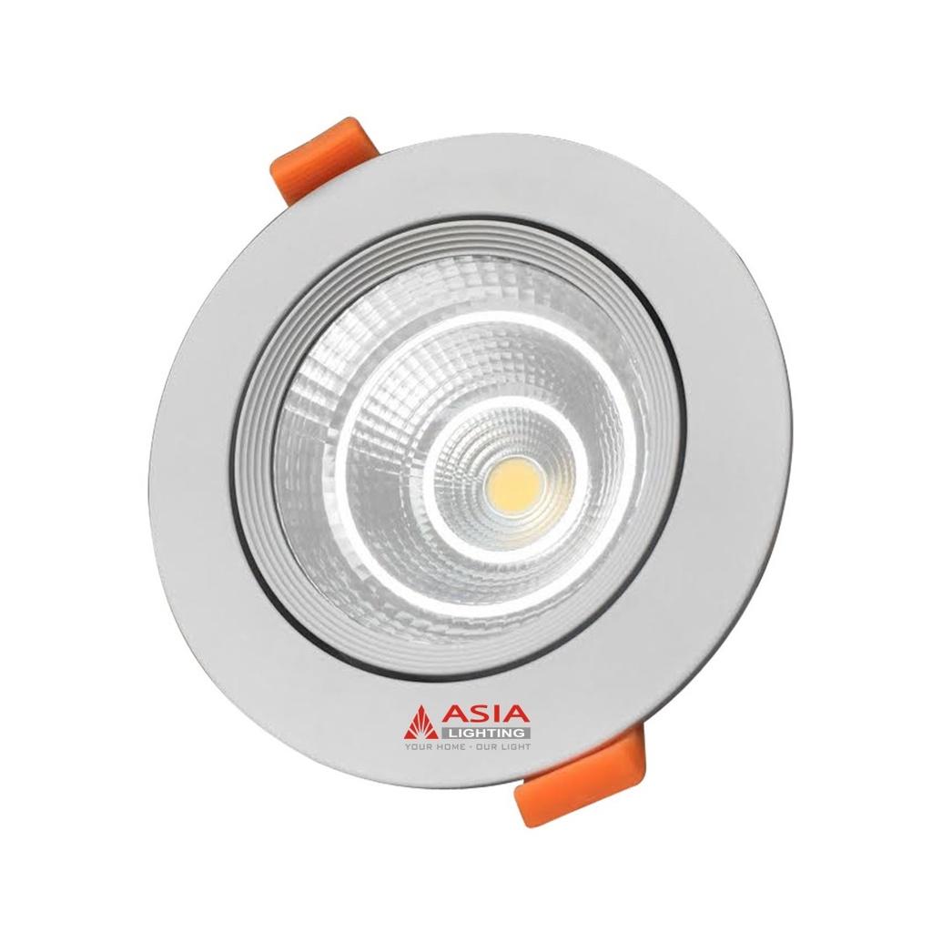 Âm trần mặt kính COB 5W,7W,12W_Asia Lighting_Hàng chính hãng