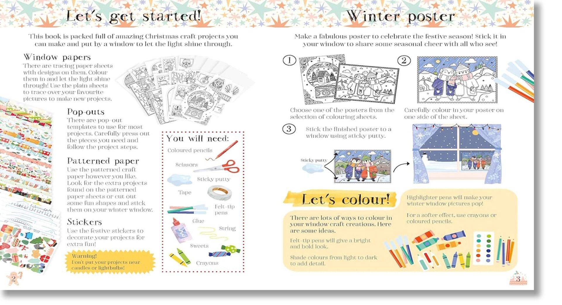 Sách ngoại văn: Creative Paper - Winter Windows