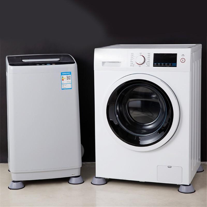 Bộ 4 Đệm Kê Máy Giặt Thông Minh - Mút Cao Su Kê Chân Máy Giặt Chống Rung/ Chống Ồn Tiện Lợi Duashop