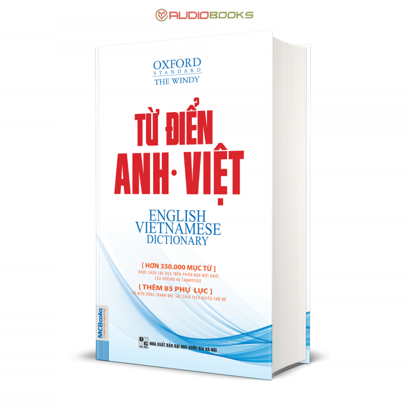 Từ Điển Oxford Anh - Việt (Hơn 350.000 Từ) (Bìa Mềm Màu Trắng)