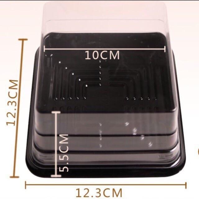 50 Hộp XY12-12 Đựng Bánh Trung Thu 250G - Rau Câu Hoa Sen 10cm