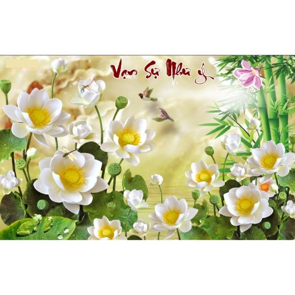 Tranh Treo Hoa Sen - HS006
