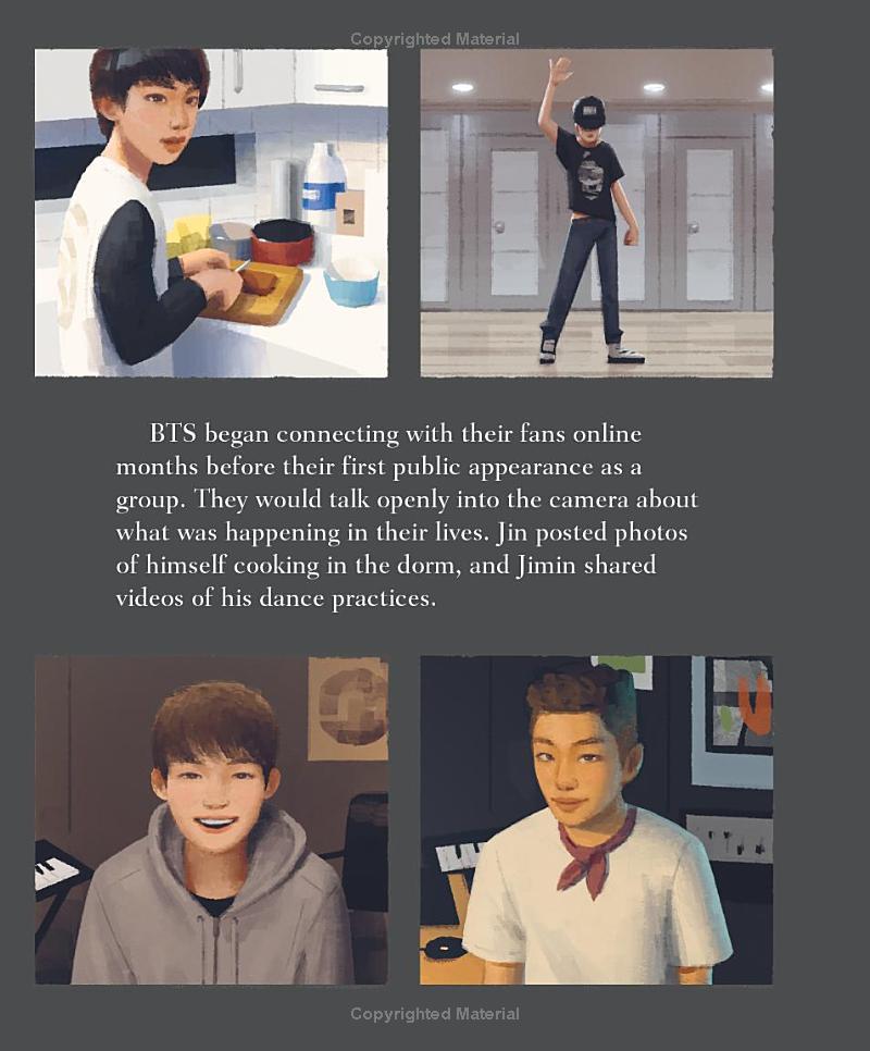 Sách ngoại văn: BTS - A Little Golden Book Biography