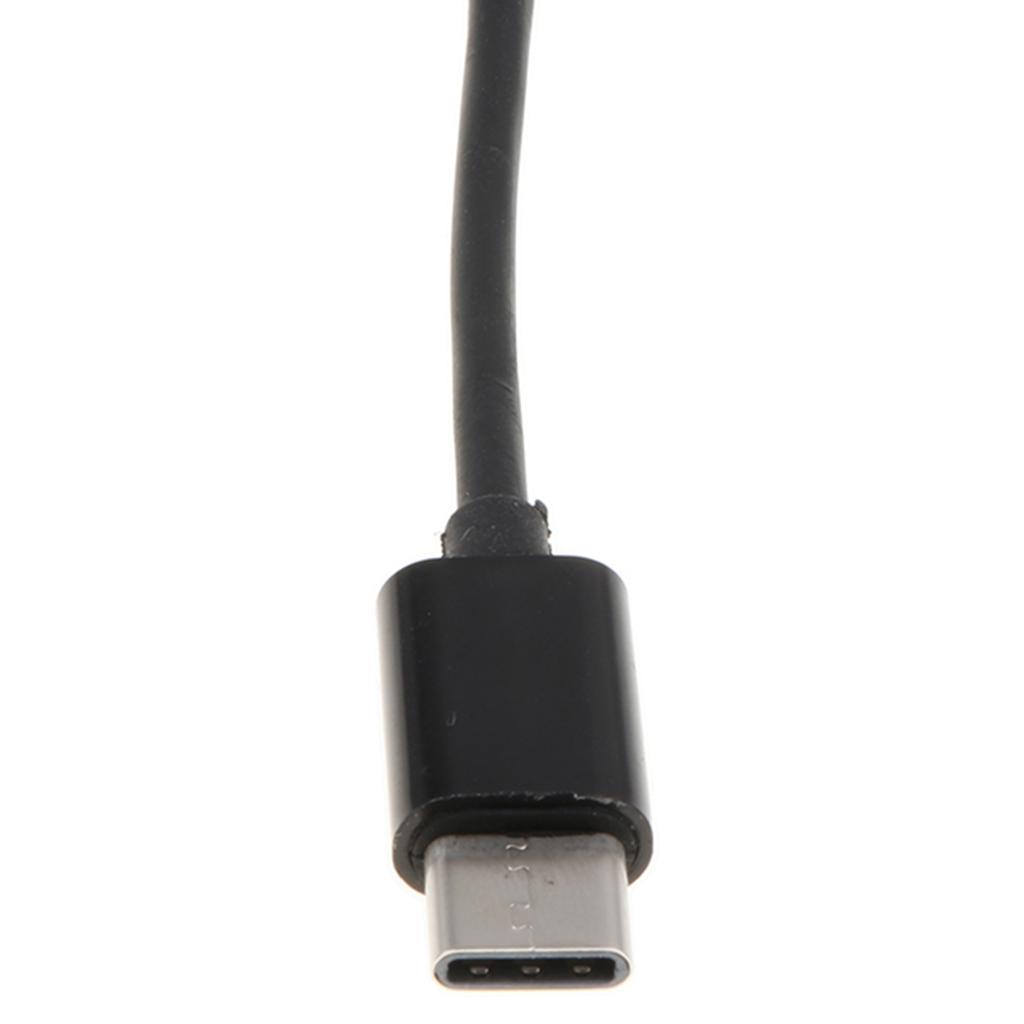 2 Piece Type c To 3.5mm Audio Cable Adapter Aux Headphone Jack For Samsung