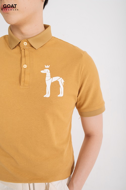 Áo Thun Polo Nam Ngắn Tay Cổ Bẻ GOAT MENSWEAR