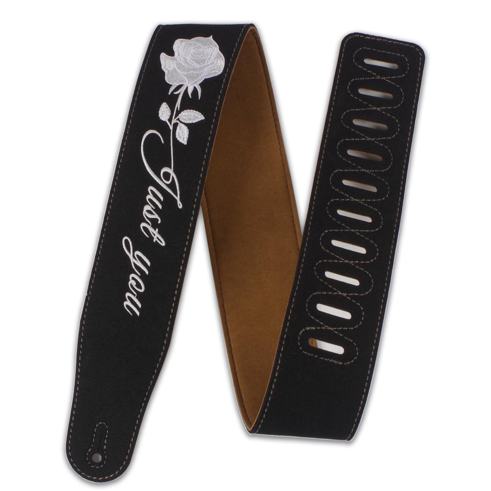 Guitar Strap Adjustable Strap Bass Acoustic Electric Guitar Accessories Black