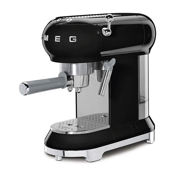 Máy pha cà phê Smeg màu đen ECF01BLEU (535.43.650) - hàng chính hãng