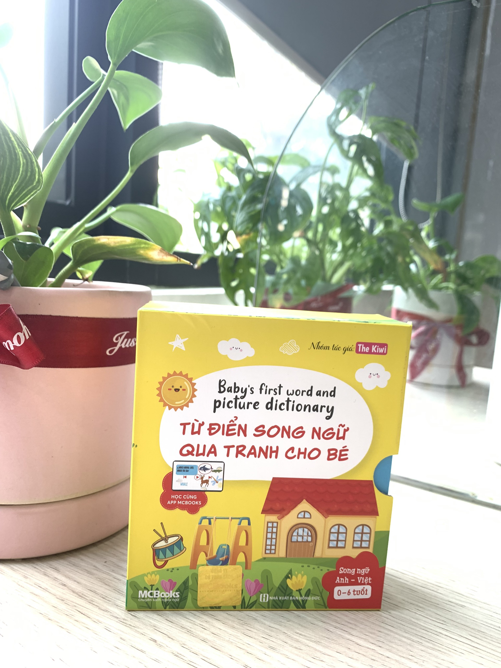 Từ điển song ngữ qua tranh cho bé - Baby's first words and picture dictionary - 6 cuốn