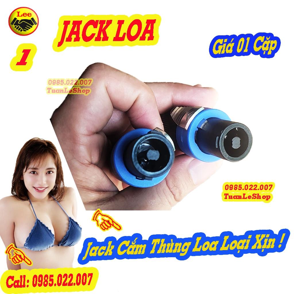 JACK LOA – GIẮC CẮM THÙNG LOA – JAC LOA FULL - GIÁ 02 CHIẾC