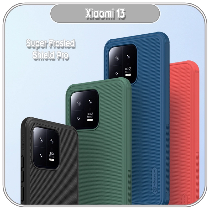 Ốp lưng cho Xiaomi 13 - 13 Pro Super Frosted Shield Pro nhựa PC cứng Nillkin - Hàng Nhập Khẩu