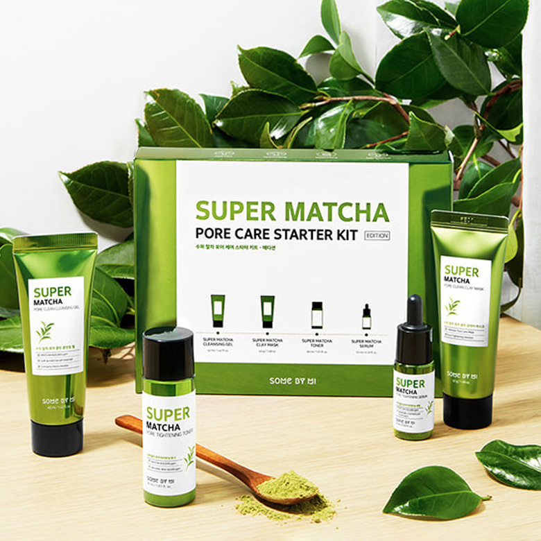 Bộ chăm sóc Some By Mi Super Matcha Pore Care Starter Kit-Edition