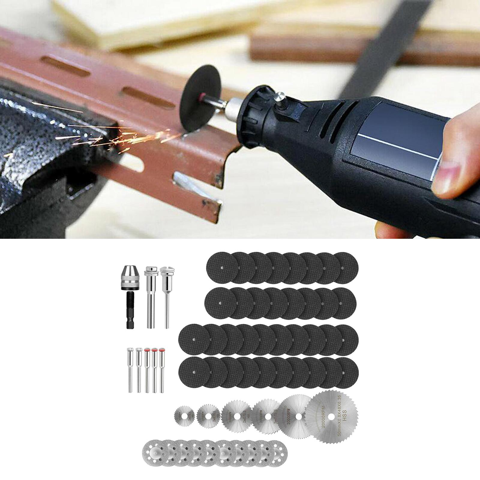 Diamond Cutting Wheel And HSS Saw Blade Cutting Stones Glass Woodworking