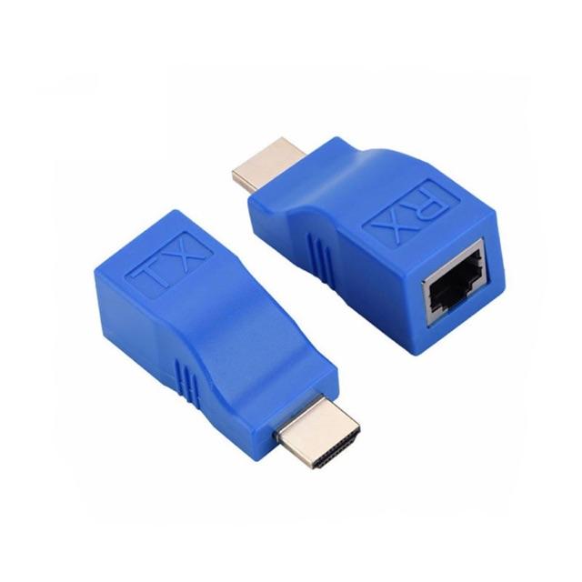 ĐẦU CHUYỂN HD EXTENDER 30M ĐẦU NỐI DÀI HDMI BẰNG DÂY LAN