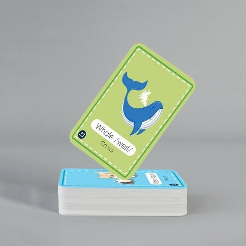 Hình ảnh Bộ thẻ đọc Flashcard 26 chữ cái tiếng Anh Alphabet (14x10cm)