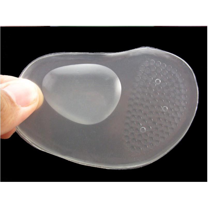 Bộ 2 miếng lót giày silicon massage bảo vệ chống đau chân