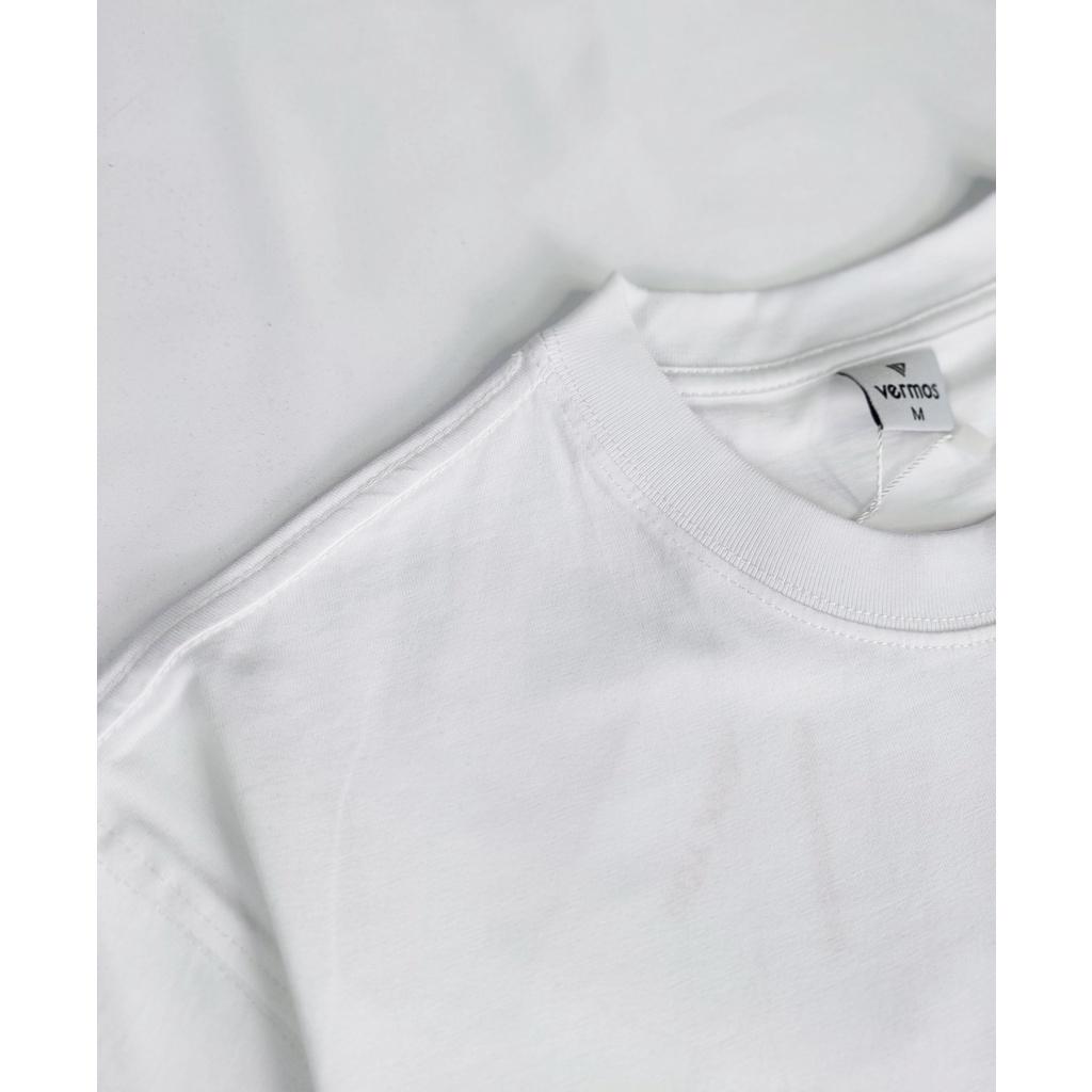 Áo Thun Vermos Icon Logo Brand Name Tee White