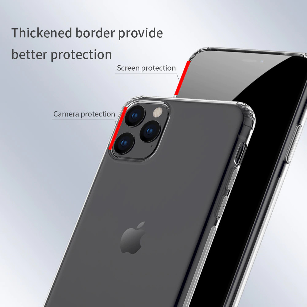 Ốp lưng dẻo cho iPhone 11 Pro Max hiệu Nillkin - Hàng chính hãng
