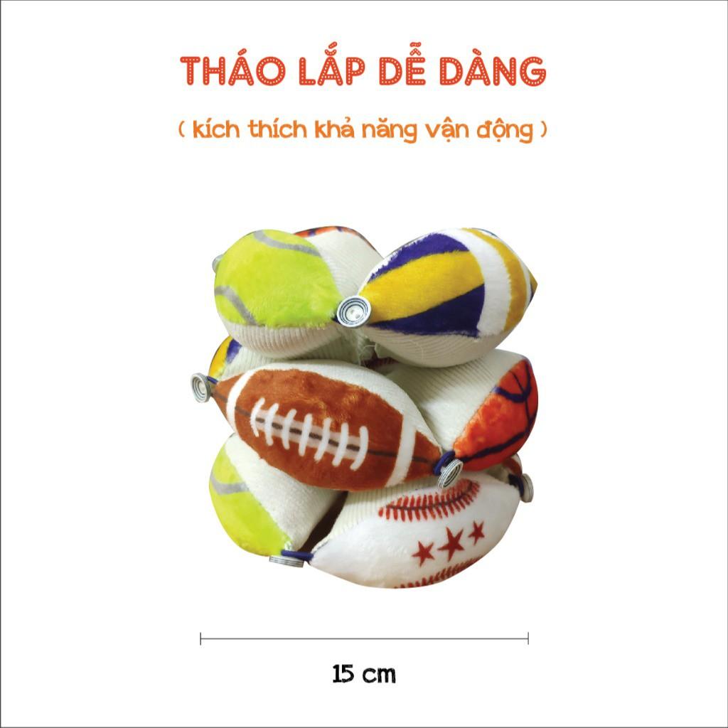 Bóng múi luyện chân PiPo - Montessori Sport