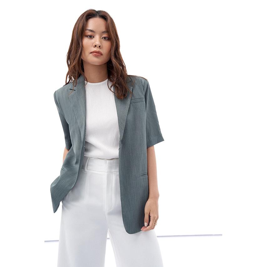 Blazer cộc tay độn vai 2NDDATE BL026GG