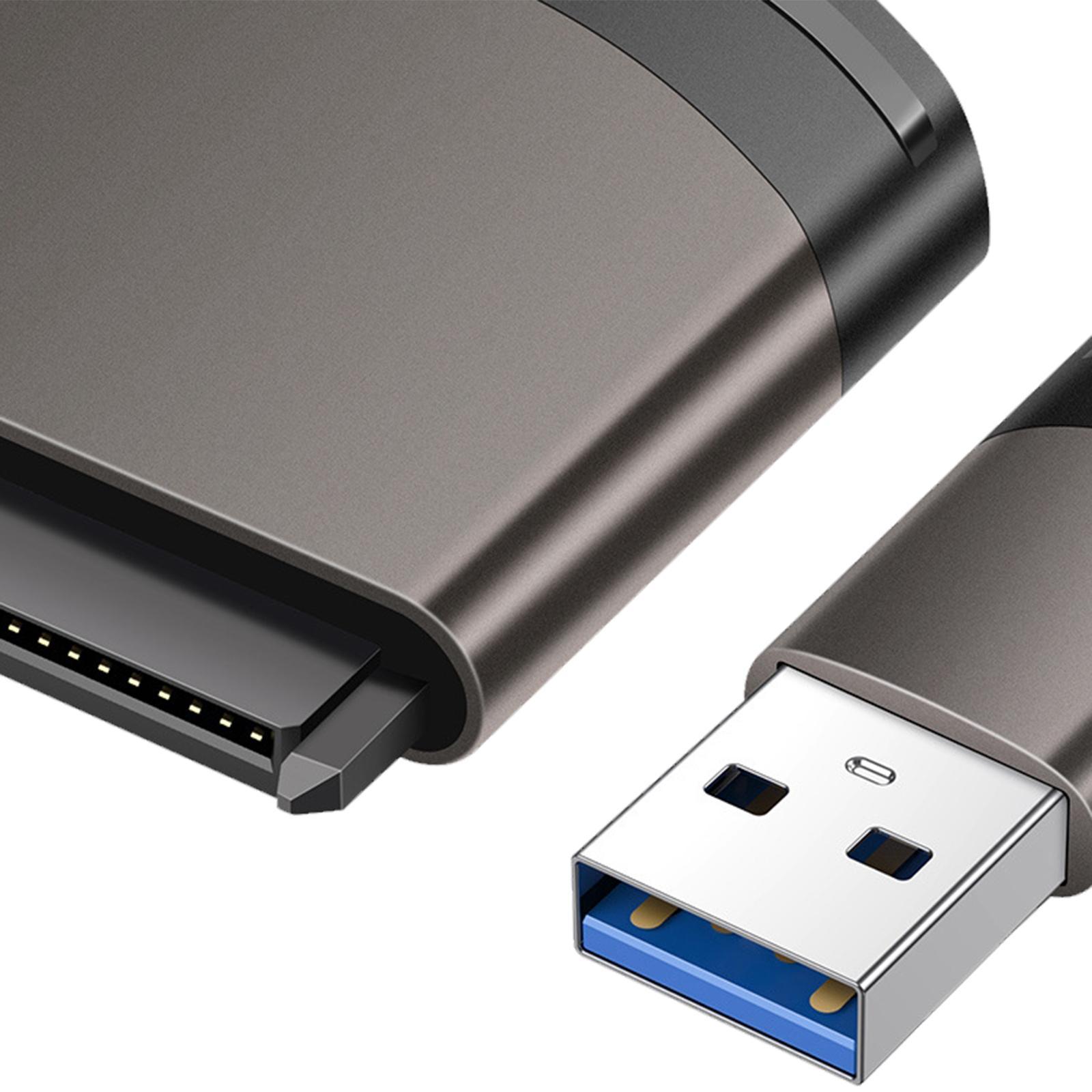 Universal USB 3.0 to Serial ATA Adapter 2.5" High Power Adapter Data Converter Quick Connection Easy to Use for PC / ROM