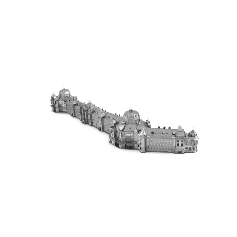 Mô Hình Lắp Ráp 3d Nhà Ga Xe Lửa Tokyo