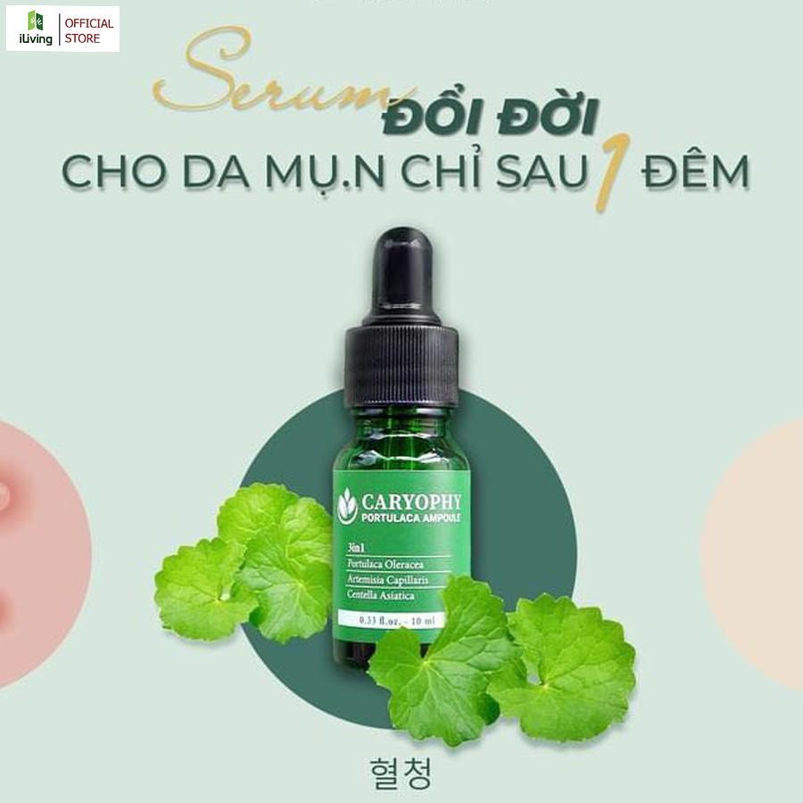 Serum giảm mụn mờ thâm se khít lỗ chân lông Caryophy 10ml CARSR10M