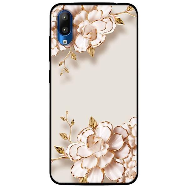 Ốp lưng dành cho Vsmart Star mẫu Tranh Hoa Nền Trắng