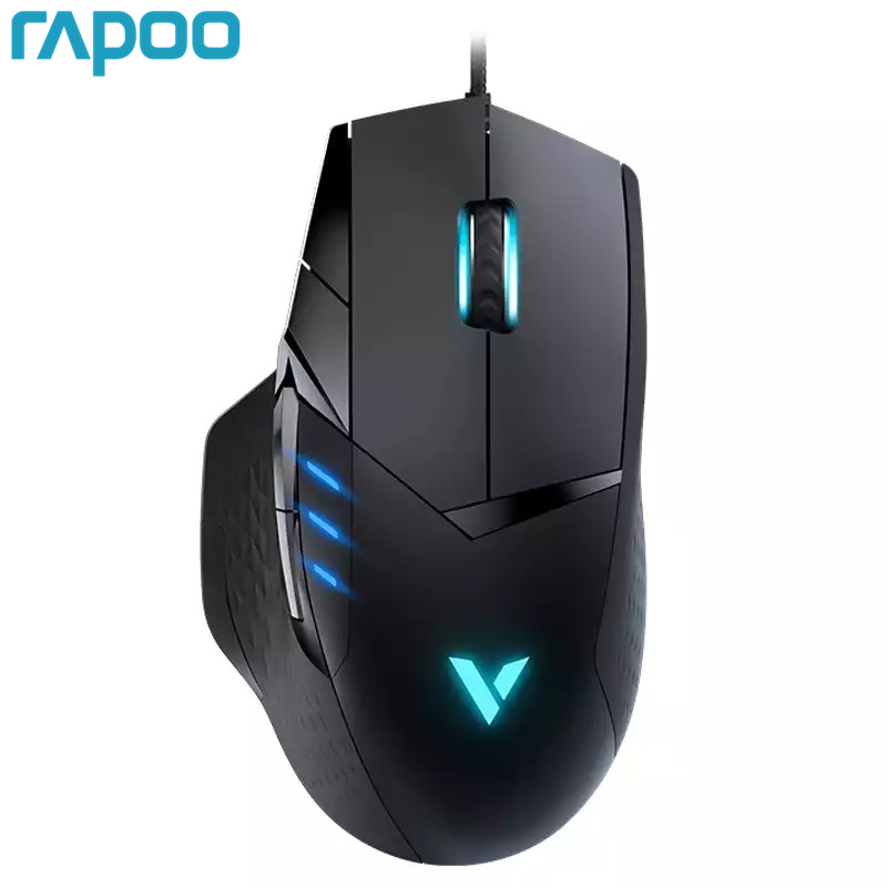 Chuột Gaming Không Dây RAPOO Đến 6200DPI, 7 Mức DPI, Đèn LED 16 Triệu Màu, Thiết Kế Cho Game Thủ - VT300 - Hàng Chính Hãng