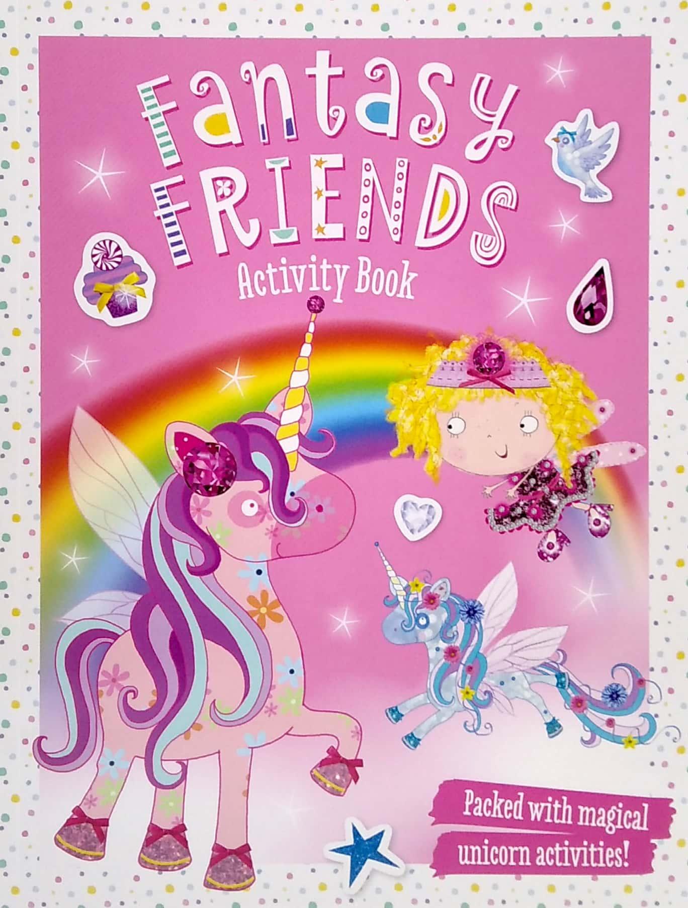 I Love Unicorns Sticker Activity Case