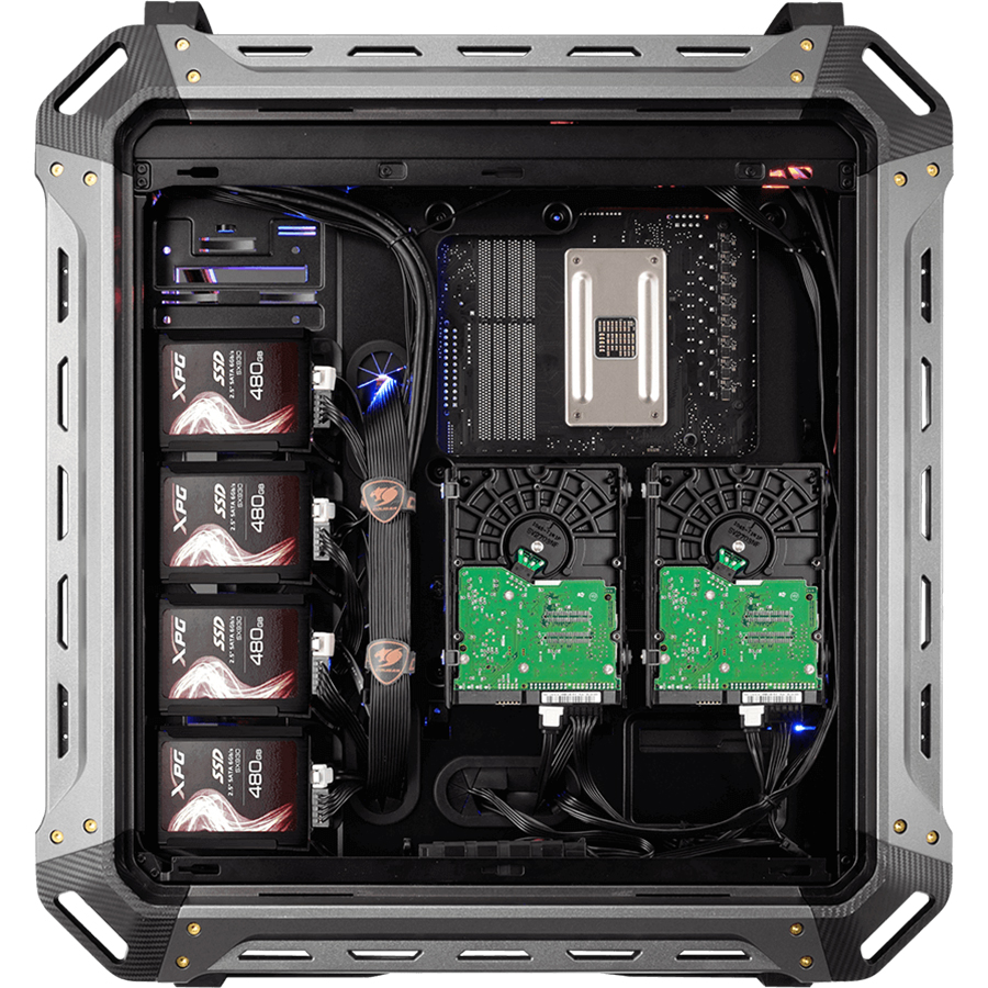 Vỏ Case Desktop Cougar PANZER MAX Full-Tower - Hàng Chính Hãng