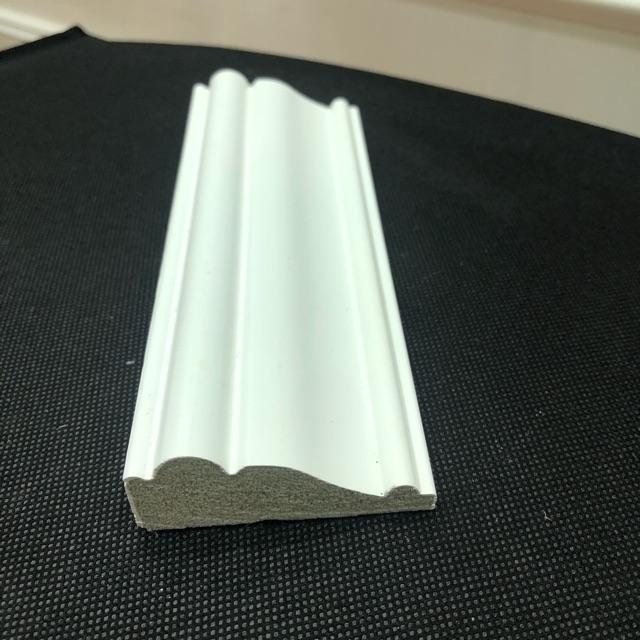 Chỉ nẹp ngang tường , nẹp cửa màu trắng hoàn thiện bản 6cm