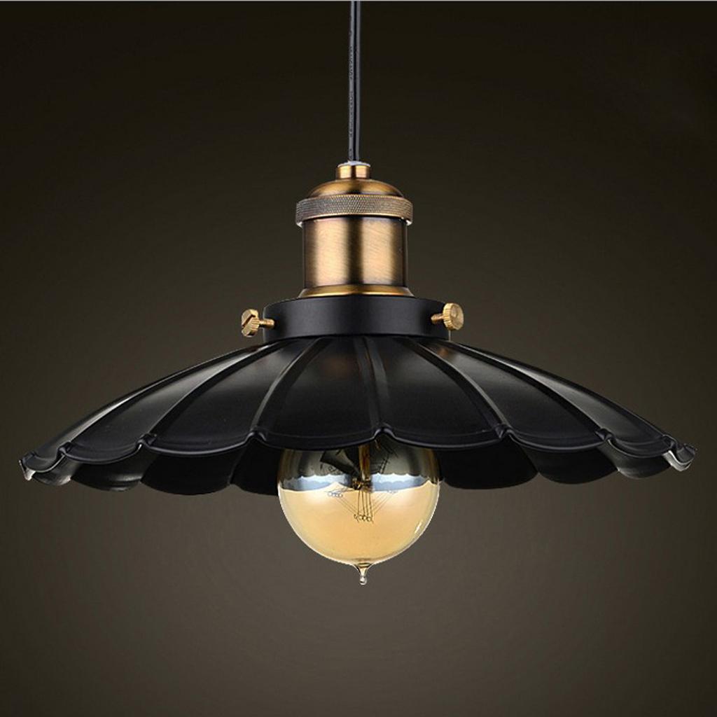 Elegant Lotus Leaf Shape Pendant Lampshade Iron Ceiling Home Decor Shade