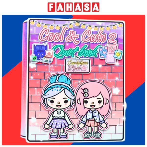 Đồ Chơi Bóc Dán - Cool &amp; Cute 2 Quiet Book - Obia