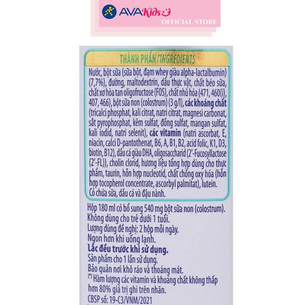 Thùng 48 hộp sữa non pha sẵn Vinamilk ColosGold 180 ml (từ 1 tuổi)