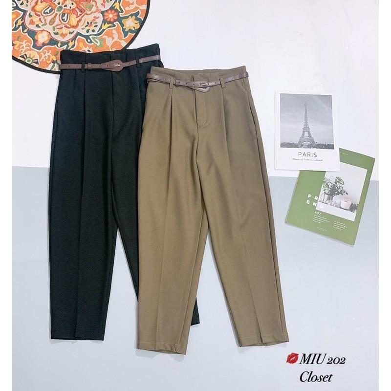 Quần vải baggy 202 M hàng Quảng Châu