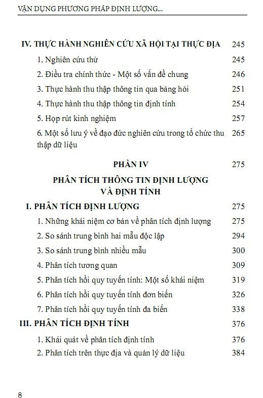 VẬN DỤNG PHƯƠNG PHÁP ĐỊNH LƯỢNG VÀ ĐỊNH TÍNH TRONG NGHIÊN CỨU - Từ Hình Thành Ý Tưởng Đến Phát Hiện Khoa Học - GS.TS. Nguyễn Hữu Minh (Chủ biên)