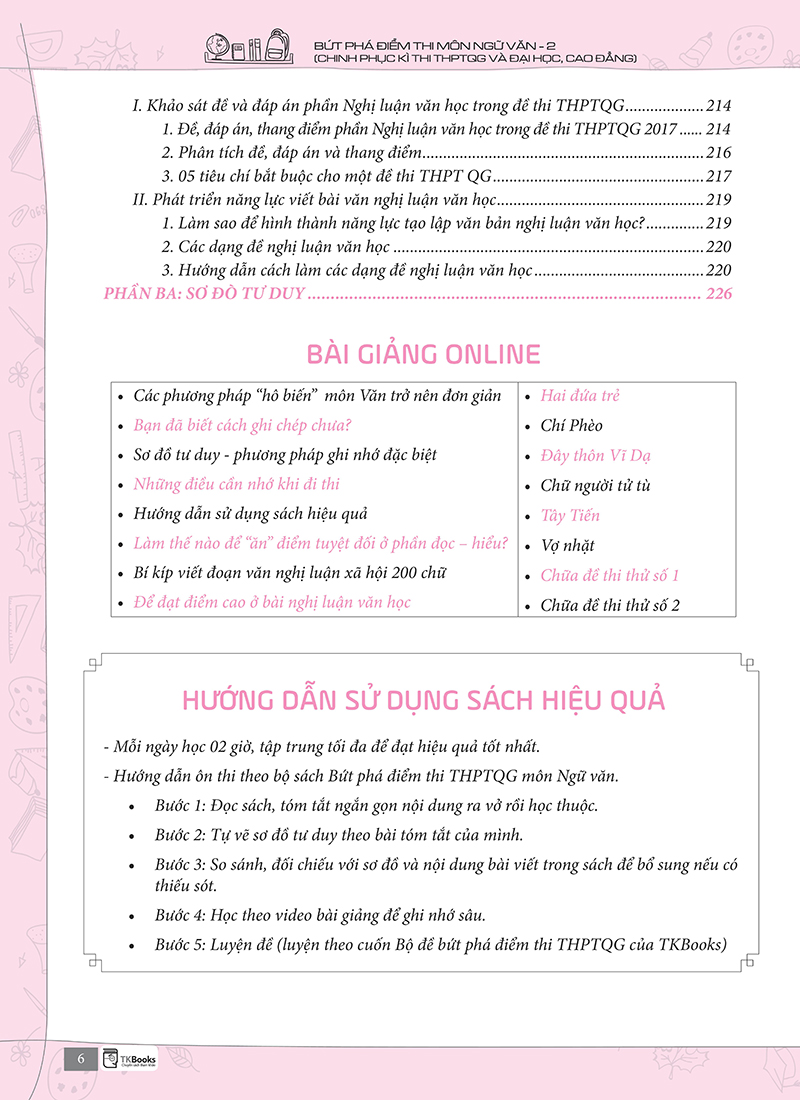 Bứt Phá Điểm Thi Môn Ngữ Văn 2 - Phần Nghị luận Văn Học - 2019 Tích Hợp Video Bài Giảng + Thi Thử Online Tặng Lộ Trình Ôn Thi