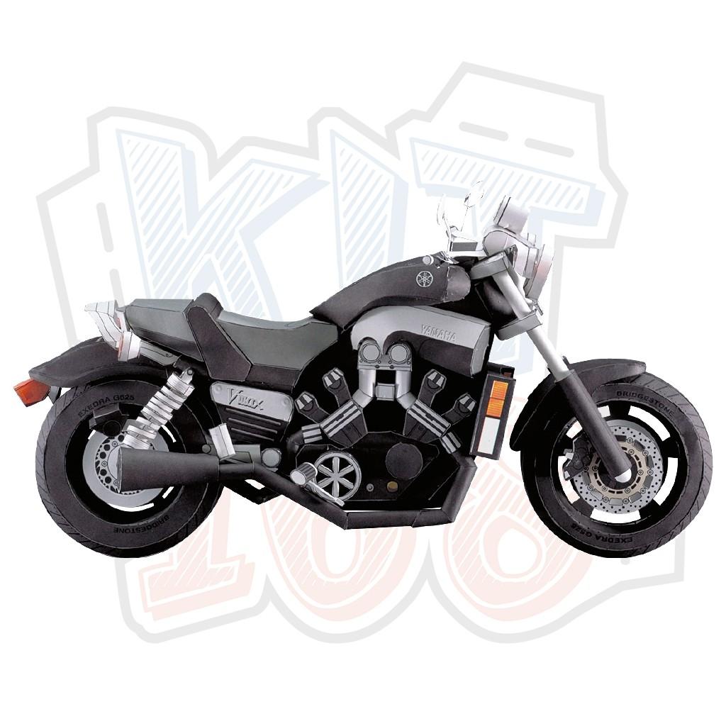 Mô hình giấy Xe máy Yamaha VMAX 1990