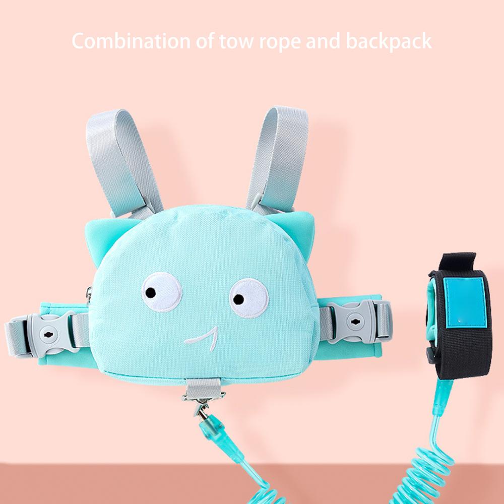 Kid Chống Mất Cổ Tay Dây Túi Dây Xích An Toàn Dây Nịt Trẻ Em Chống Mất Ba Lô Cho Bé Ngoài Trời Đi Dạo Chống Lạc tay Ban Nhạc Ba Lô