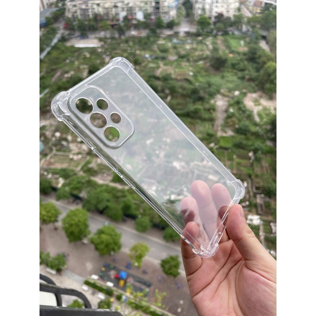 Ốp Lưng cho Samsung Galaxy A53 5G Dẻo Trong Suốt Chống Sốc khoét mắt Bảo Vệ 4 góc