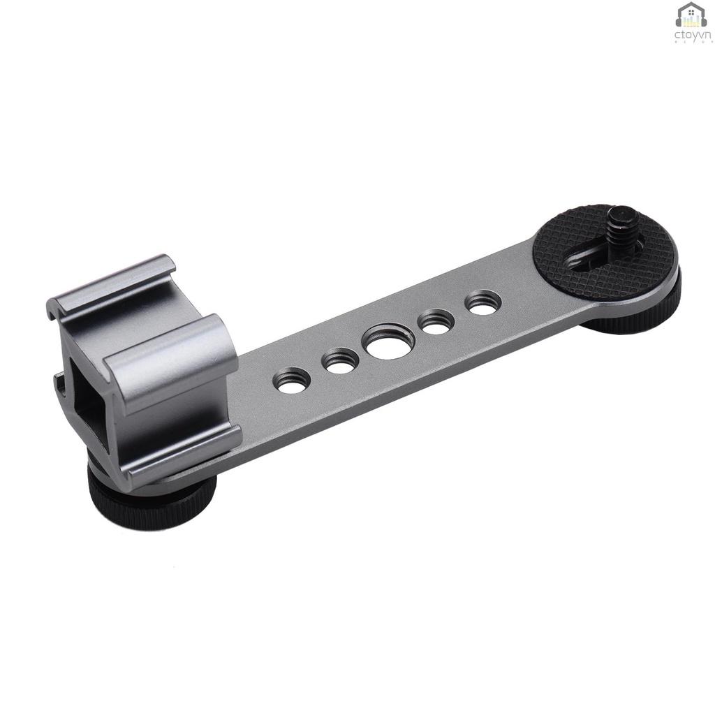 Thanh mở rộng gắn đế ba chân với ren 1/4 Inch & 3/8 Inch cho tay cầm chống rung máy ảnh