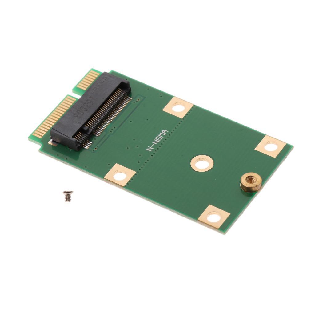 M.2  to mSATA Converter Card SSD Solid State  Adapter Card