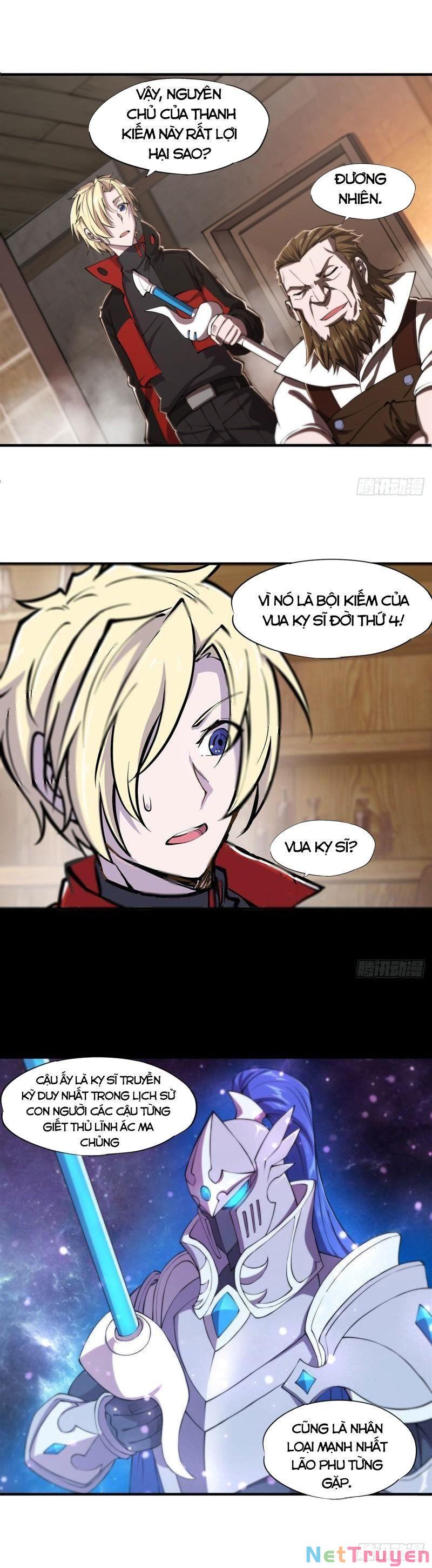 huyết cơ và kỵ sĩ chapter 221 12