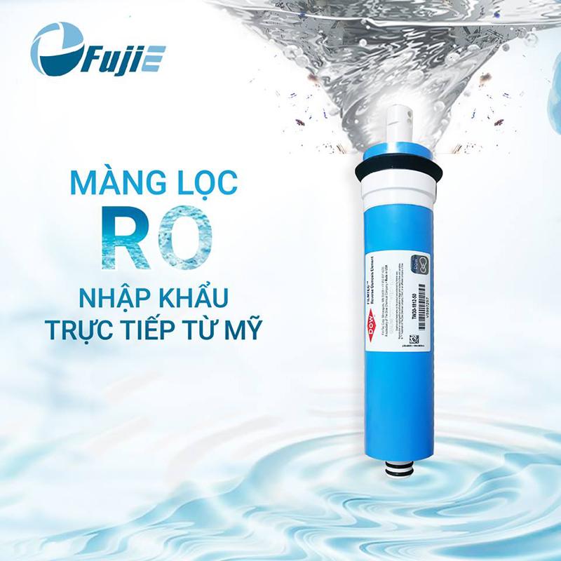 Máy Lọc Nước RO FUJIE RO-09 CAB (9 Cấp Lọc - Bao Gồm Tủ Cường Lực) - Hàng Chính Hãng