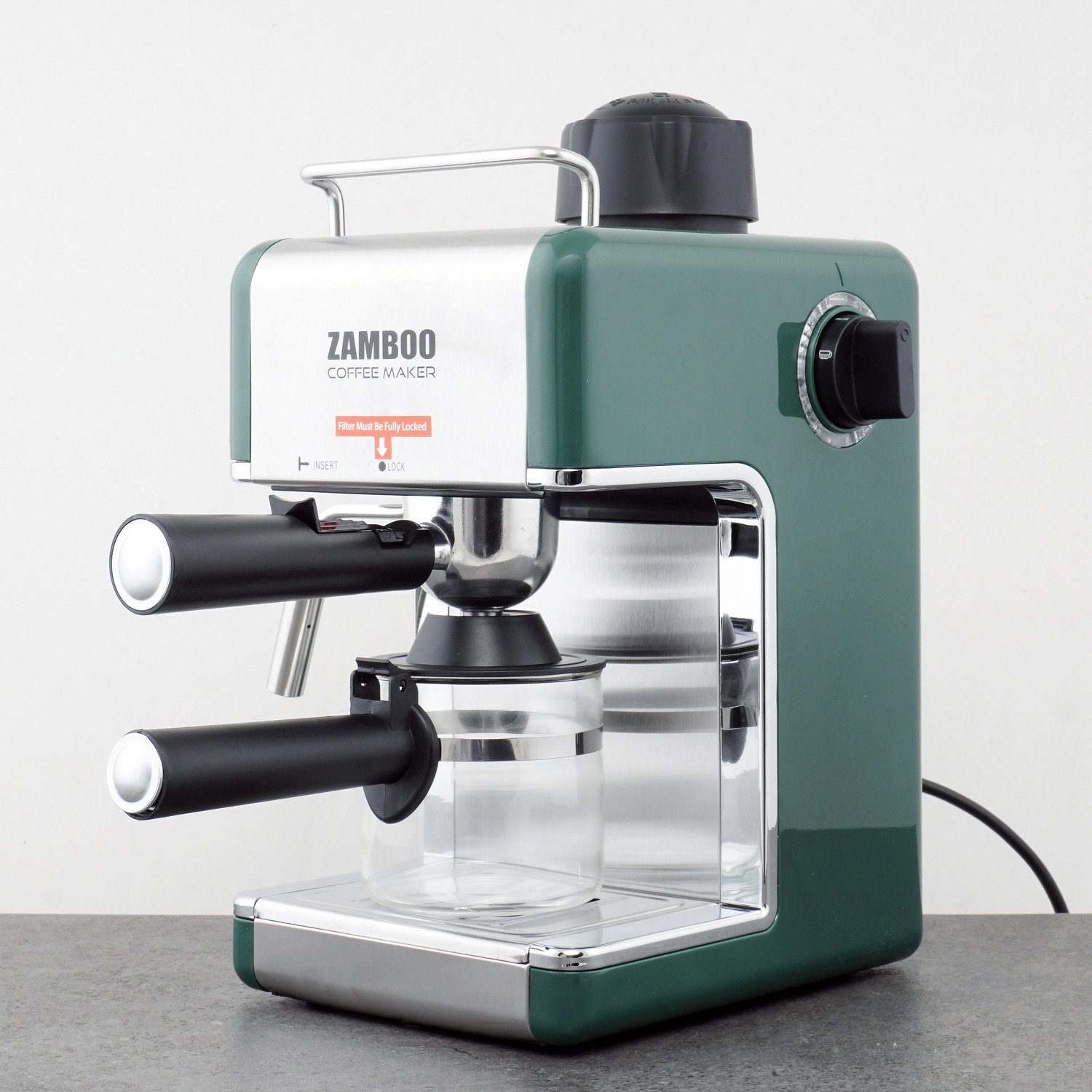 Máy Pha Cà Phê Espresso Zamboo ZB-68CF - Hàng Chính Hãng
