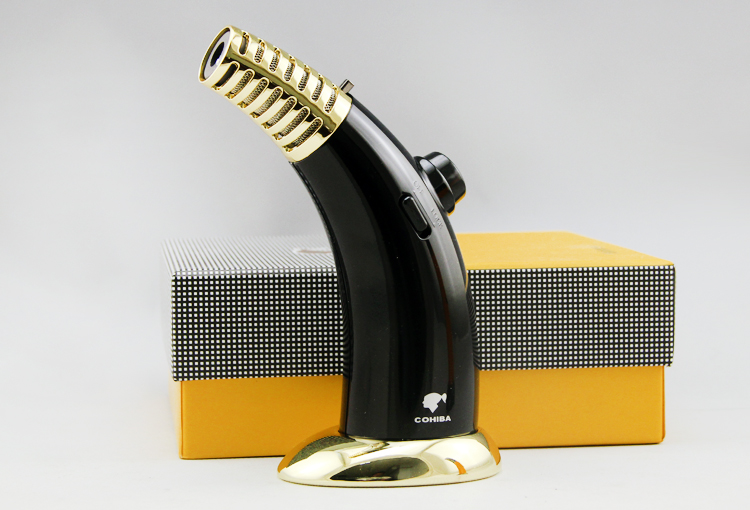 Vỏ Hột Quẹt Bật Lửa Khò Để Bàn  1 Tia H103 Thiết Kế Độc Lạ - Dùng Gas Đá Cao Cấp