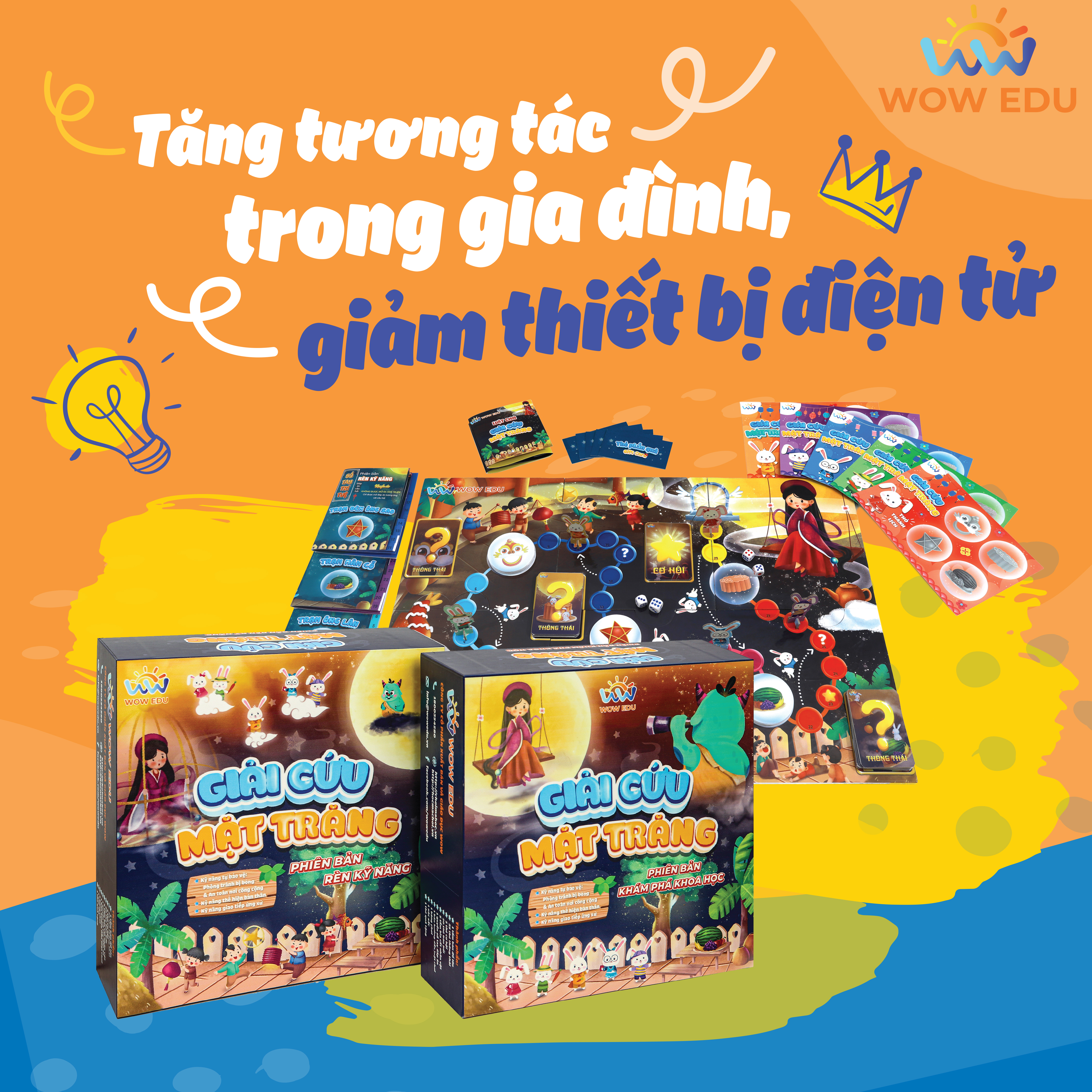 Boardgame trí tuệ- Phiên bản rèn kỹ năng!