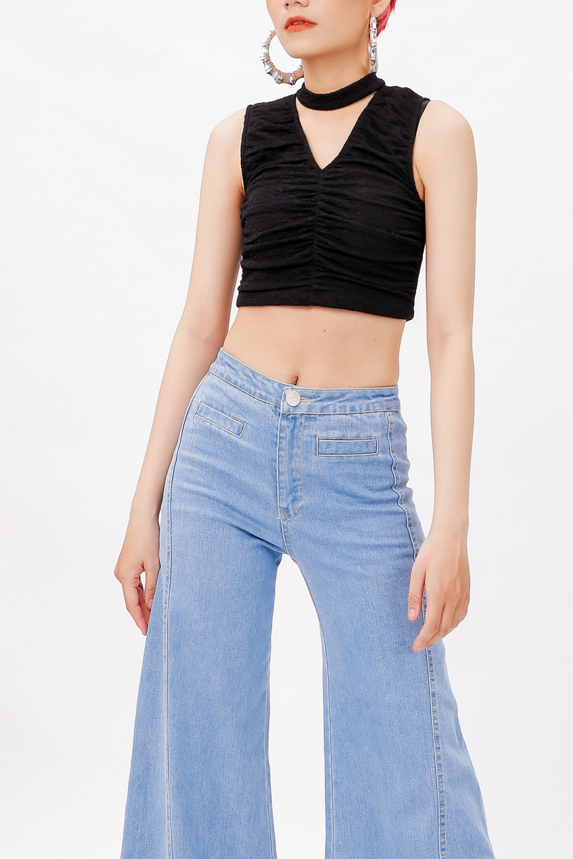 Chocker V-neck Crotop