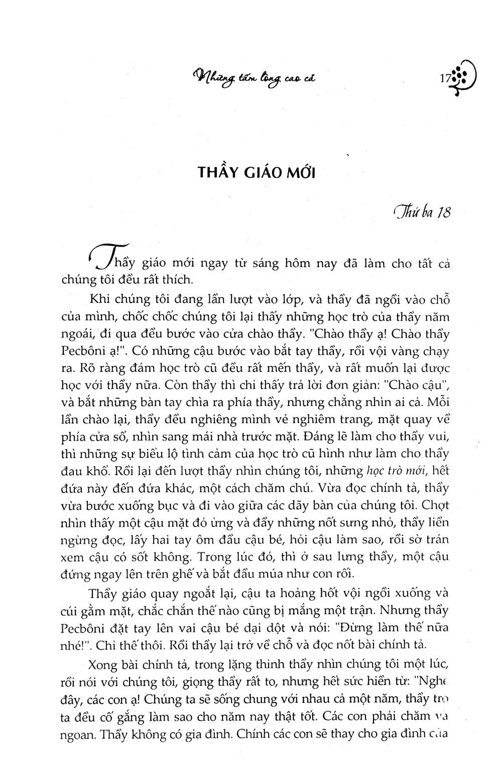 Sách Những Tấm Lòng Cao Cả (Khang Việt)