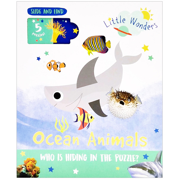 Little Wonders Puzzle Slider Books - Sea Animals